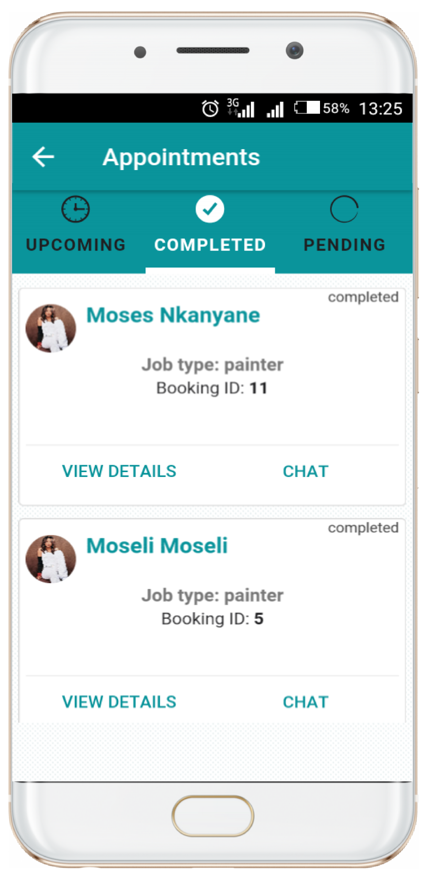  mobile screen