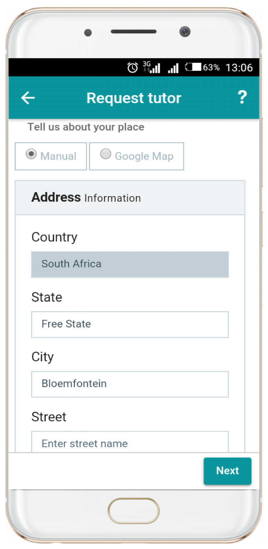  mobile screen